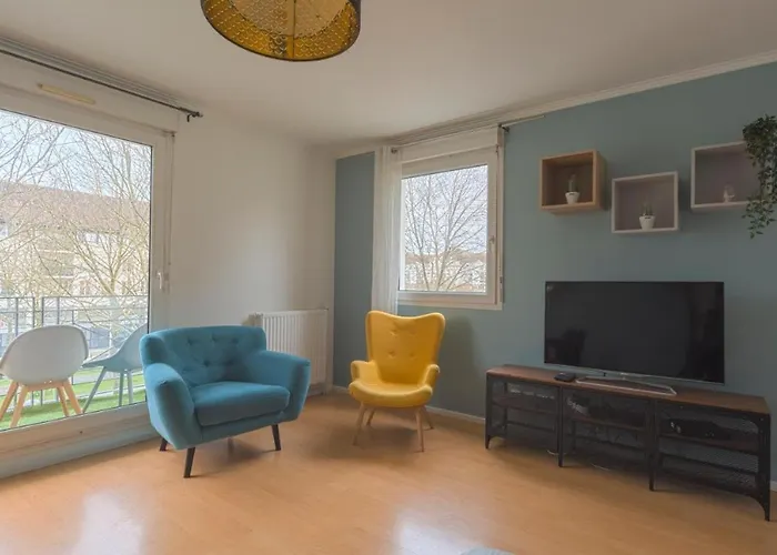 Appartement 2 Chambres - 6 Personnes - Disneyland & Paris - Gare 2 Min