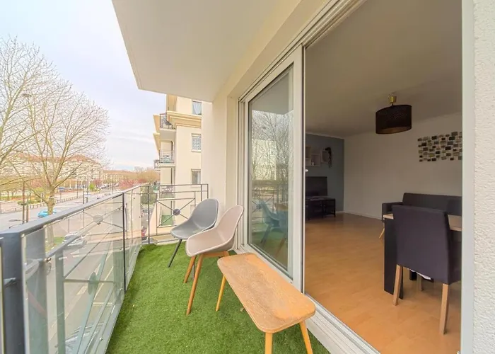 Appartement 2 Chambres - 6 Personnes - Disneyland & Paris - Gare 2 Min